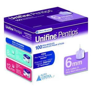 Unifine Pentips 31G x 6mm