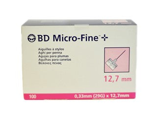 BD Micro-Fine Pen Needle 29G x 12.7mm (100's)