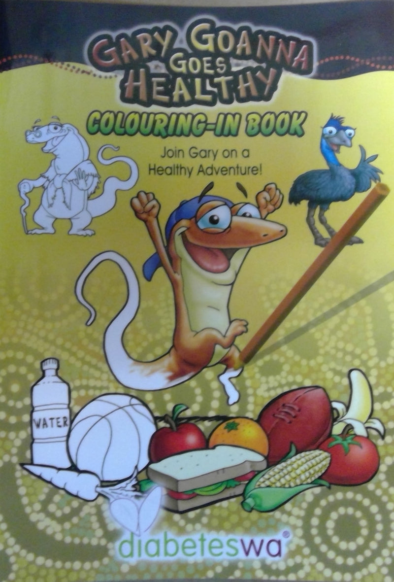 Gary Goanna Colouring Books