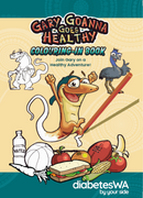 Gary Goanna Colouring Book