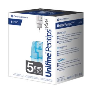 Unifine Pentips Plus 31G x 5mm (100's)