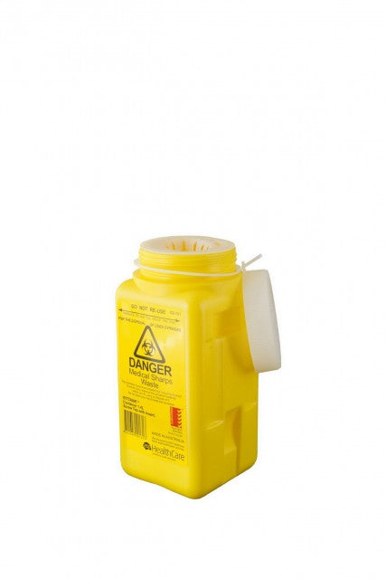 Sharps Container 1.4 Lt Screw Top